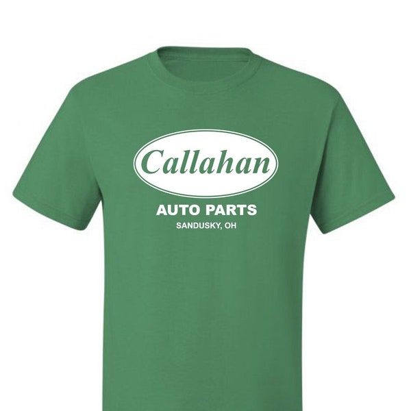 Callahan Auto Parts Sandusky Ohio Retro 90s Funny Tommy Boy Pop Culture Men's Graphic T-Shirt