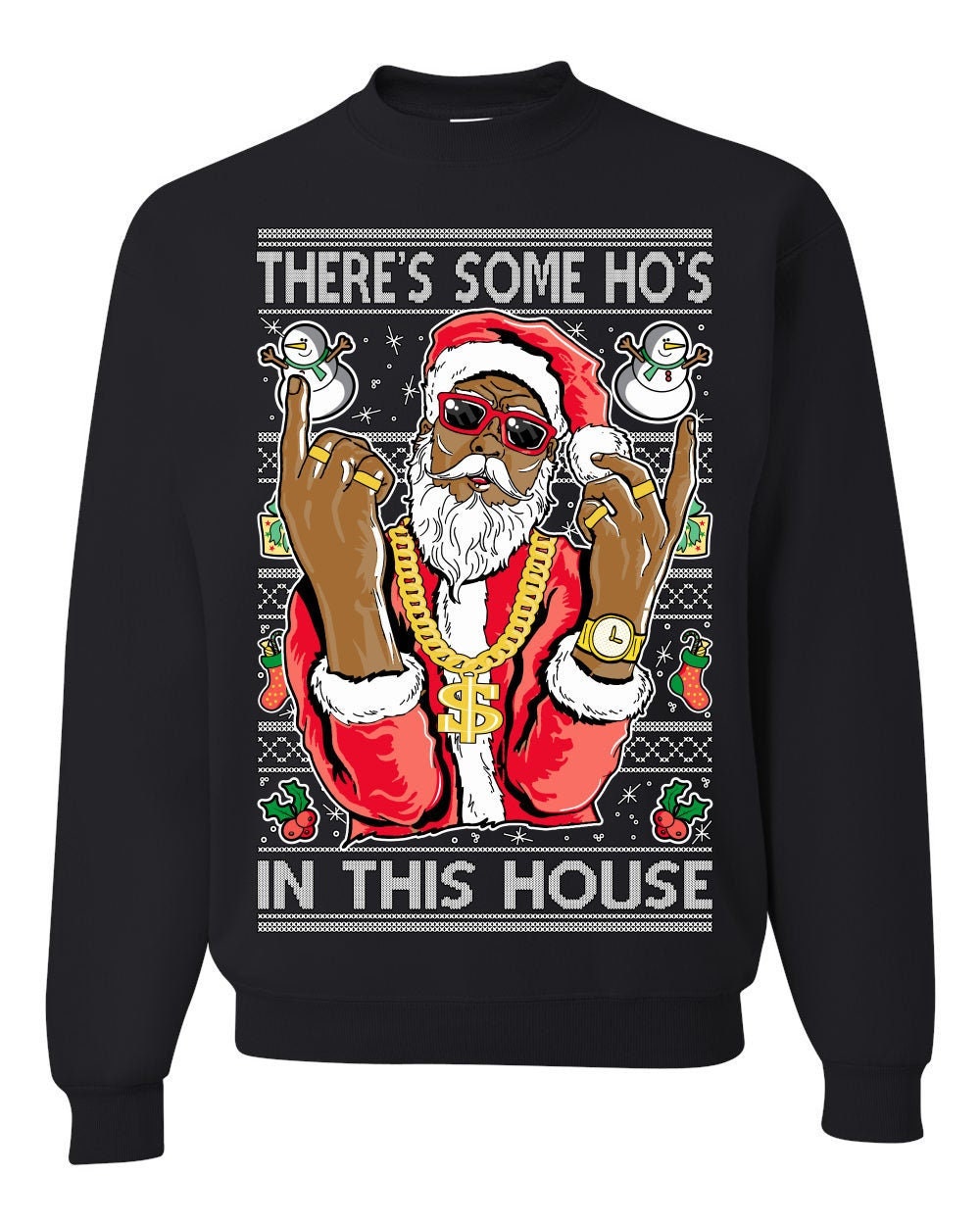 Gangster ugly hotsell christmas sweater