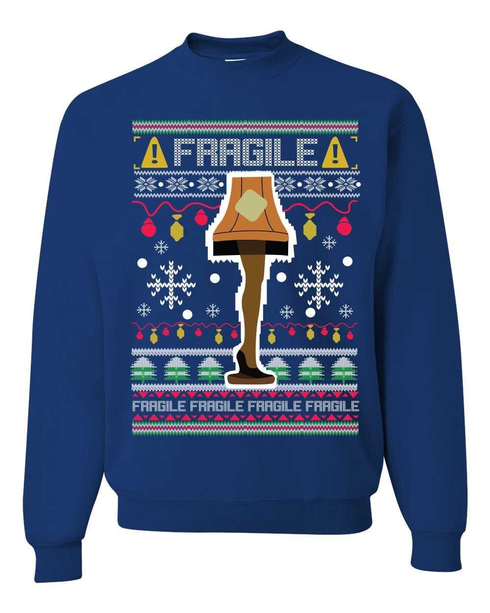 Leg lamp 2024 ugly sweater