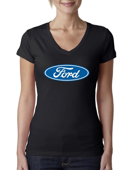 Ford Motors Blue Logo Cars and Trucks Womens Junior Fit - Etsy
