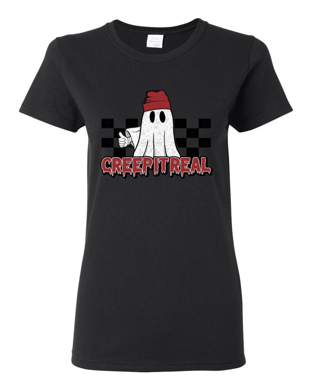 Creep It Real Halloween 2024 Spooky Shirt Design Halloween Etsy