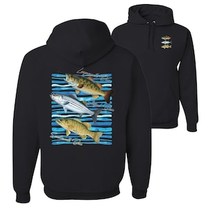 The Horde Fishing Hoodie - Smallmouth Bass