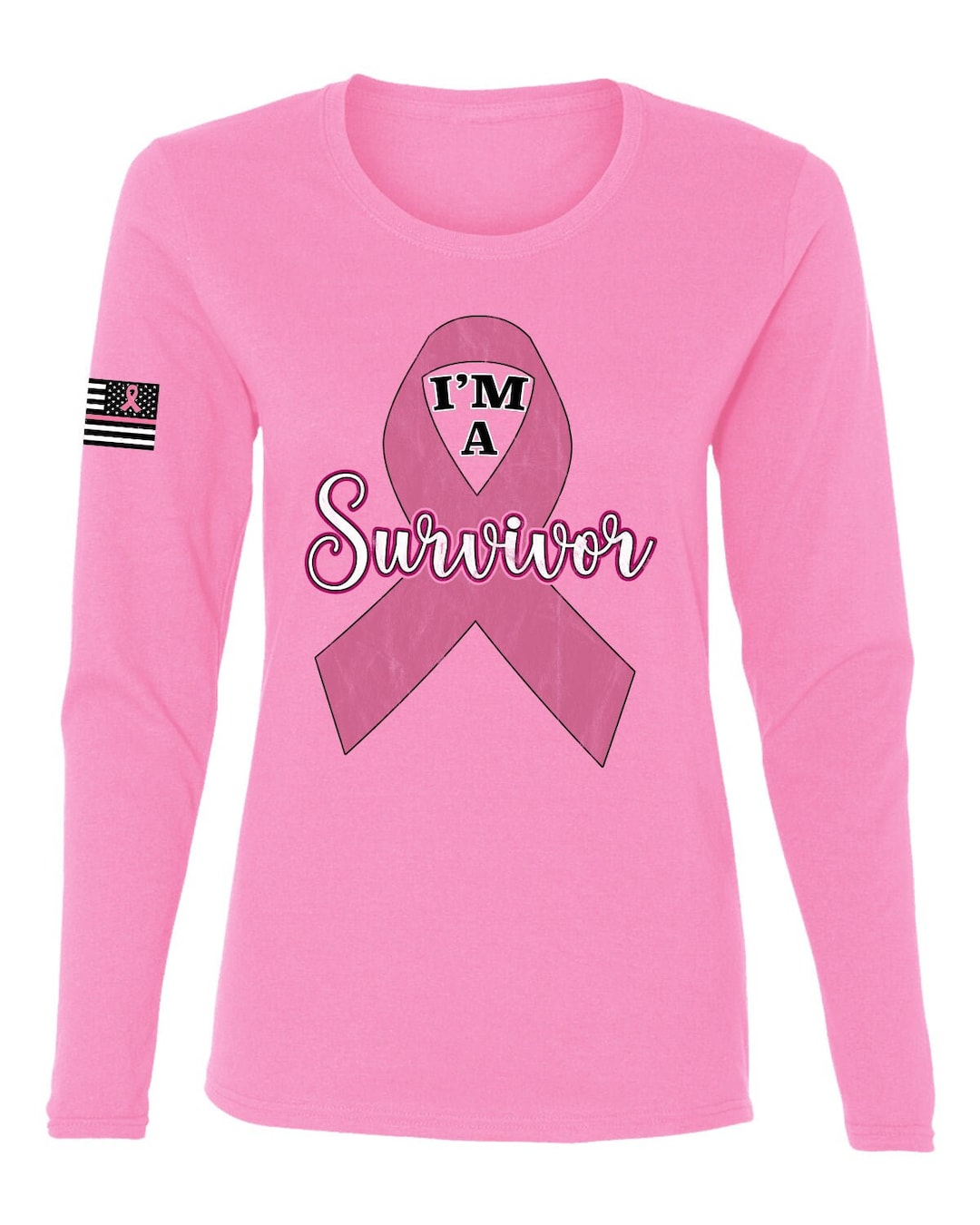Pink I'm A Breast Cancer Survivor, Cancer Support Shirt, Breast Cancer