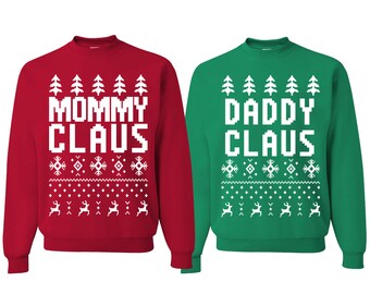 Mommy Claus Sweater - Etsy