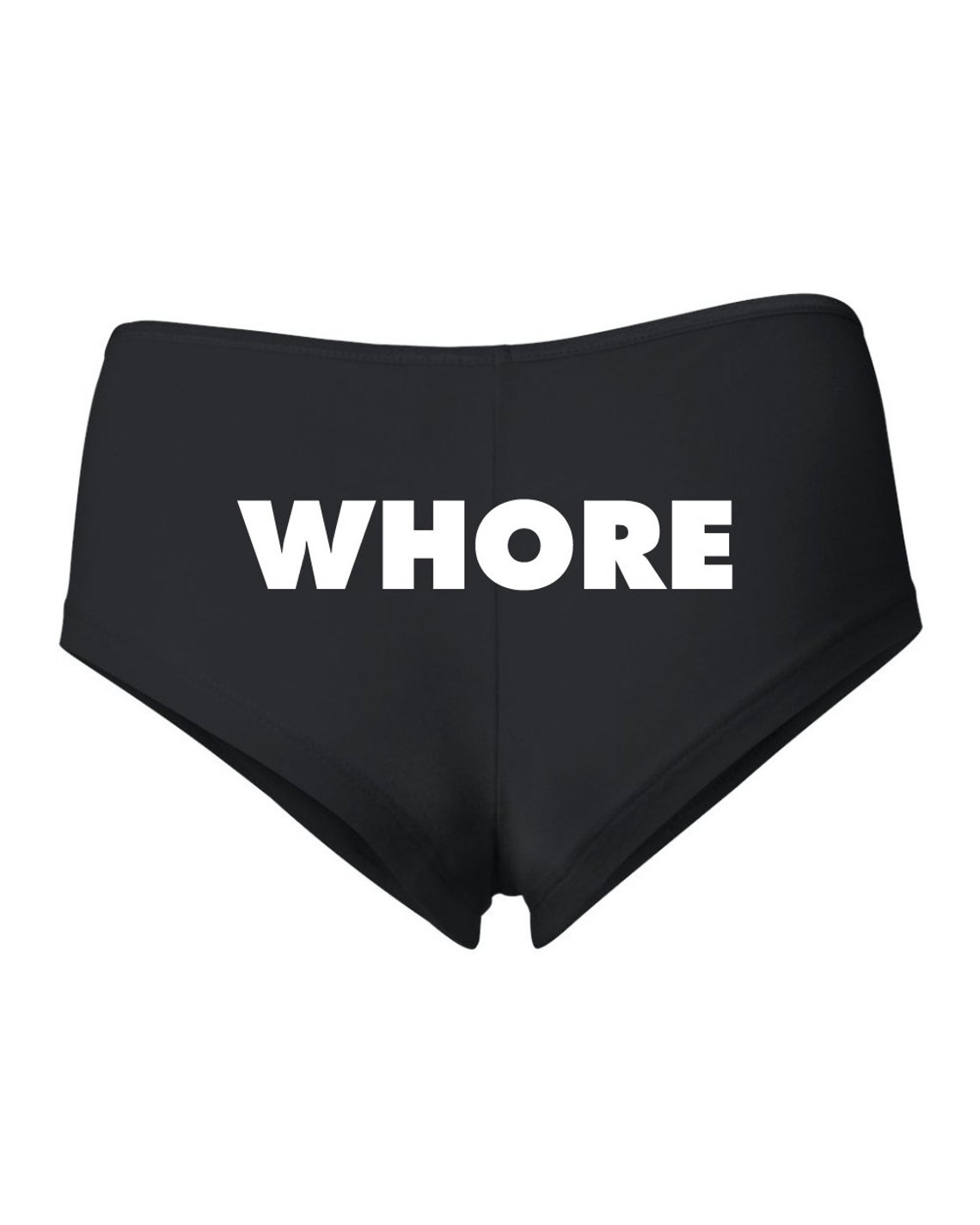 Whore Sexy Women's Cotton Spandex Booty Shorts Etsy