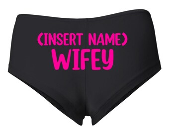 Custom Personalized Booty Shorts, Funny Naughty Gift, Sexy Booty Shorts, Women's  Cotton Spandex Booty Shorts, Women's Underwear Panties. -  Canada