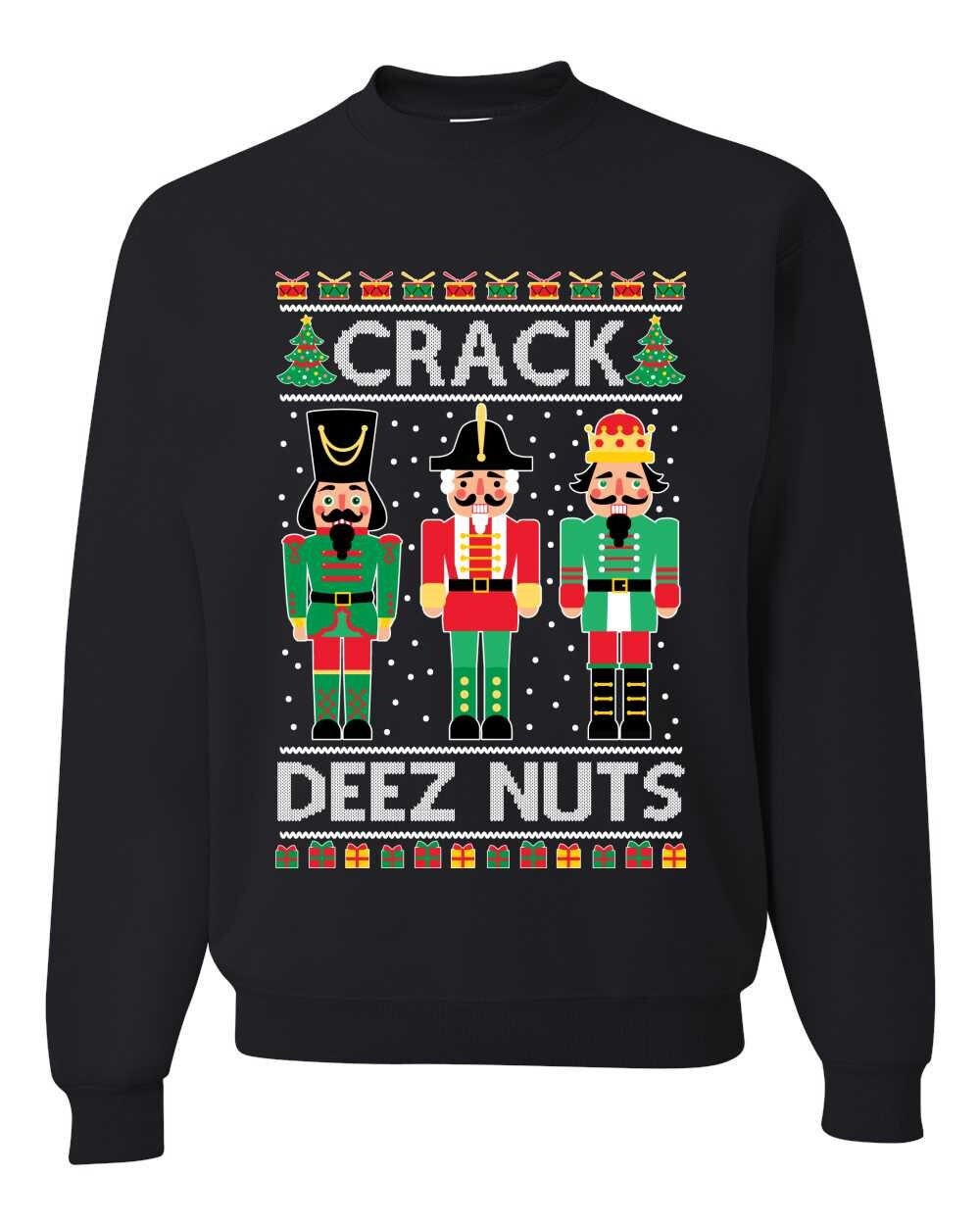 Deez nuts top christmas sweater
