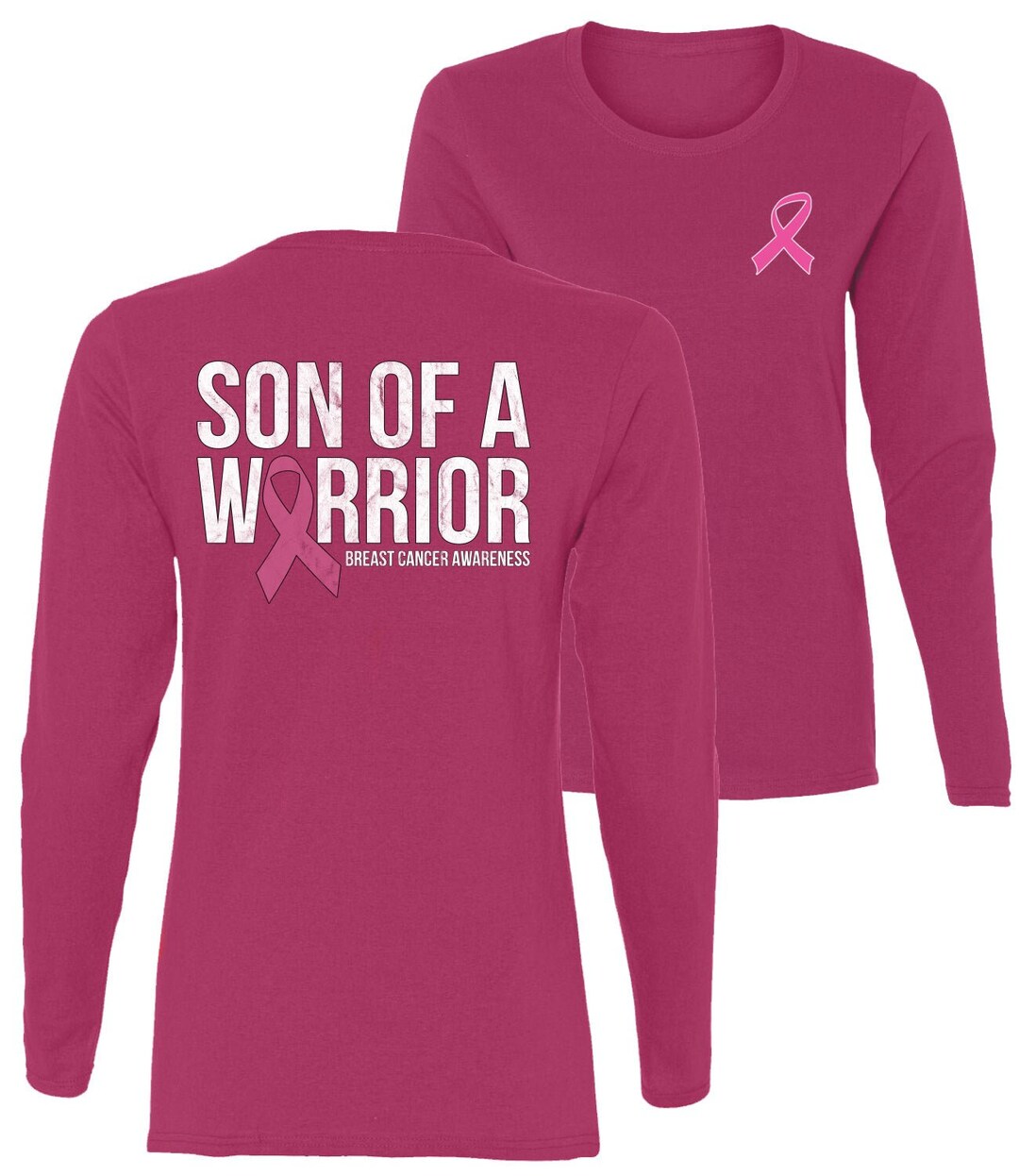 Son of A Warrior Breast Cancer Ribbon, Cancer Support Shirt, Breast