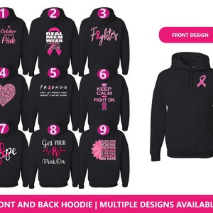 Breast Cancer Awareness Hoodie Sweatshirt, Cancer Support Shirt, Cancer Awareness Tee, Group 2 Breast Cancer Awareness Unisex