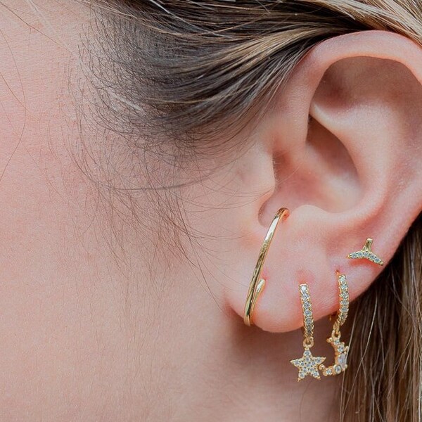 Minimalist Ear lobe earring