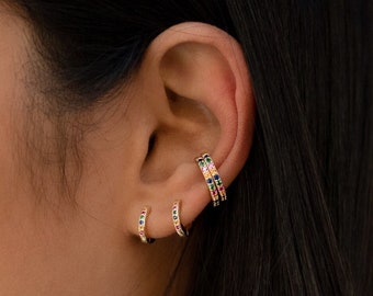 GiftPiper Womens Budget Rover Style Studs Multi-Color GiftPiper Womens Budget Rover Style Studs Multi-Color