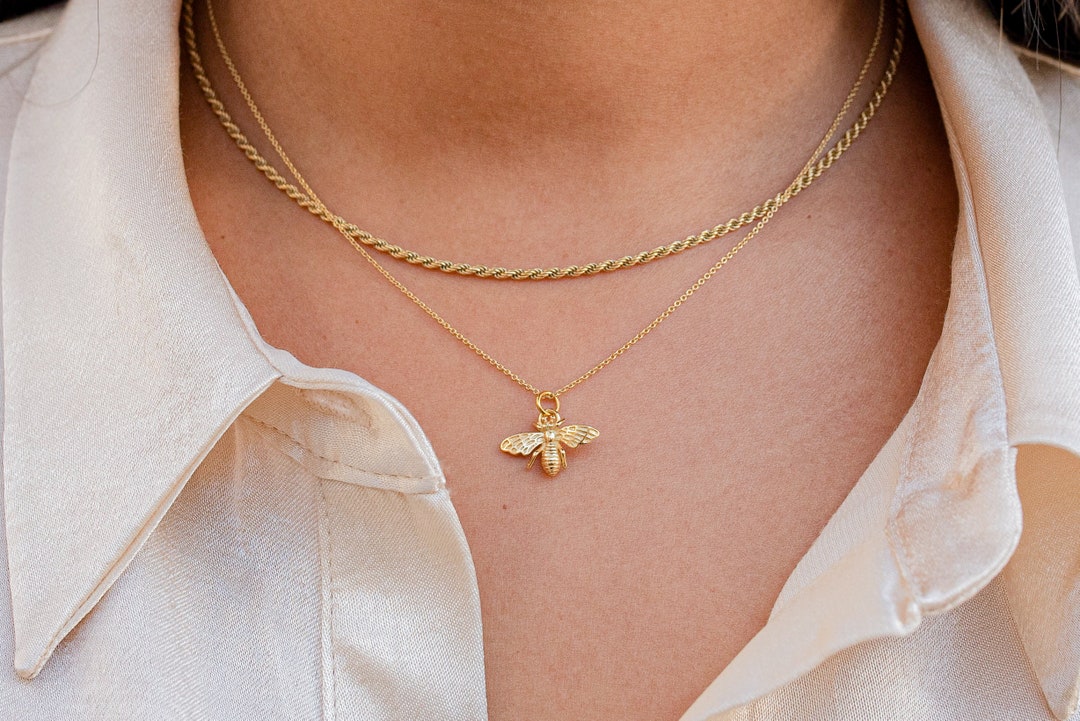 Bumblebee Necklace. Etsy