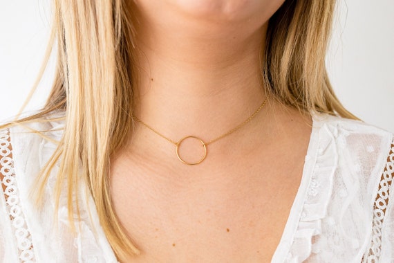 Etsy minimalist deals necklace