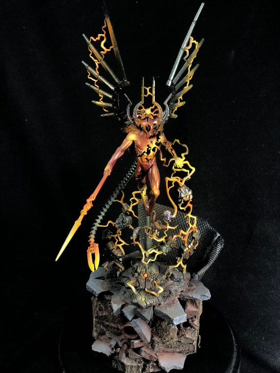 C'tan Shard of the Void Dragon Necron ミニチュア ハンドペイント