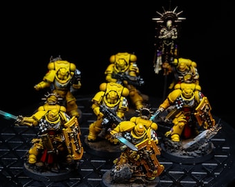 Warhammer 40k Kill team Commission custom painted, Create your own and add 3d printed parts Perfect gift for gamer Space marine kill zone