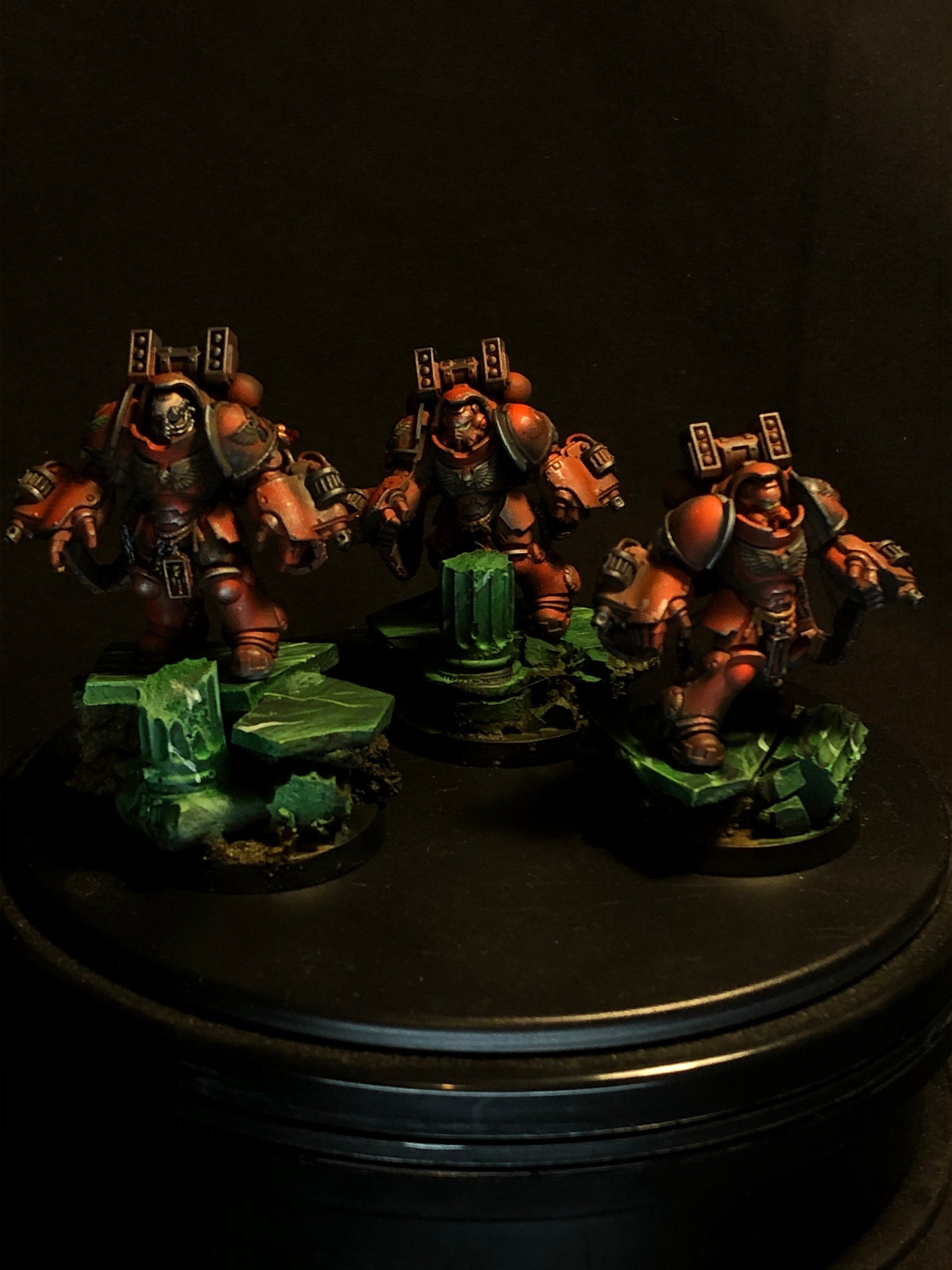 ウォーハンマー 40k ブラッドエンジェル ペイント済み スペース 