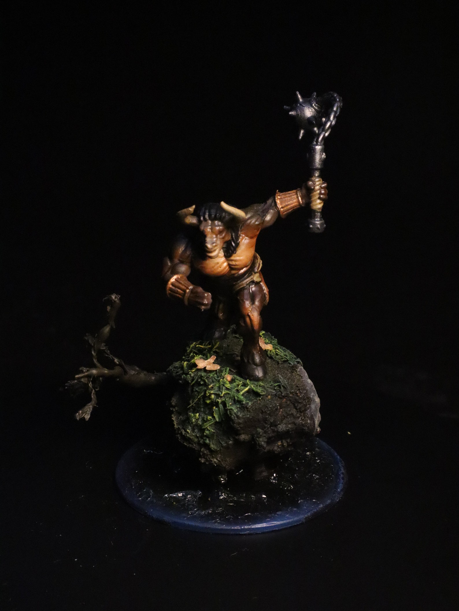 Minotaur D&D hand Painted Dungeons and Dragons Mini Miniature | Etsy