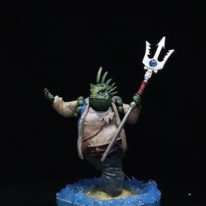 Painted Marid DnD miniature painted mini for Dungeons and Dragons hand painted models Heroquest pathfinder Tabletop RPG