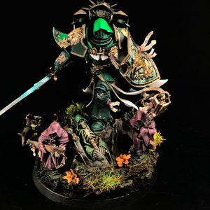 Karaktärsuppdrag målad miniatyr specialmålad warhammer 40k minis Space Marines, kaos, dödsvakt, nekron, orker, rymdvargar