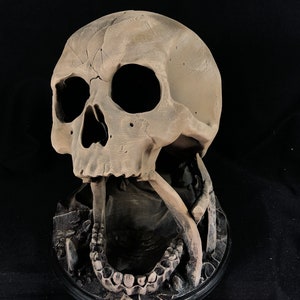 DnD Skull Tower Dungeons and Dragons Gift for him DnD Dice Gift for table top gaming lover dungeons and dragons miniature Fantasy
