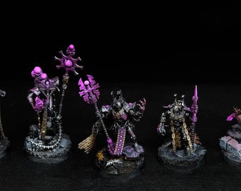 Warhammer Armageddon 40k Commission painted army Bundle 40k commission Starter two army Space Marine Orc Chaos Space wolves l Beginner set