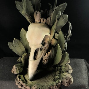 DnD Raven head Dice Tower Dungeons and Dragons Gift for him DnD Dice Gift for table top gaming lover dungeons and dragons miniature Fantasy