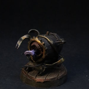 D&D Mimic DnD miniature painted mini for Dungeons and Dragons hand painted models Heroquest pathfinder Tabletop RPG