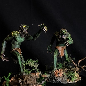 Dire troll DnD miniature painted mini for Dungeons and Dragons hand painted models Heroquest pathfinder Tabletop RPG