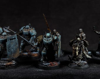 Trench Crusade Warband Commission malowane wojsko TTRPG Trench Crusade Heretic Role playing army warband meals 3d printing model proxy