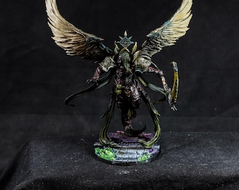 Praetor Desecrated Saint Character painted army TTRPG Trench Crusade Heretic TTRPG army warband reinforcements 3d printed model custom base