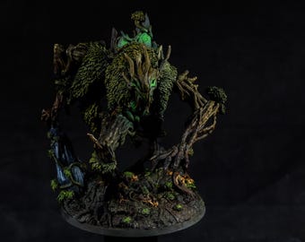 DND Treelord miniature DnD Giant swamp troll mini painted Dungeons and Dragons hand painted model Heroquest pathfinder TTRPG Vine blight