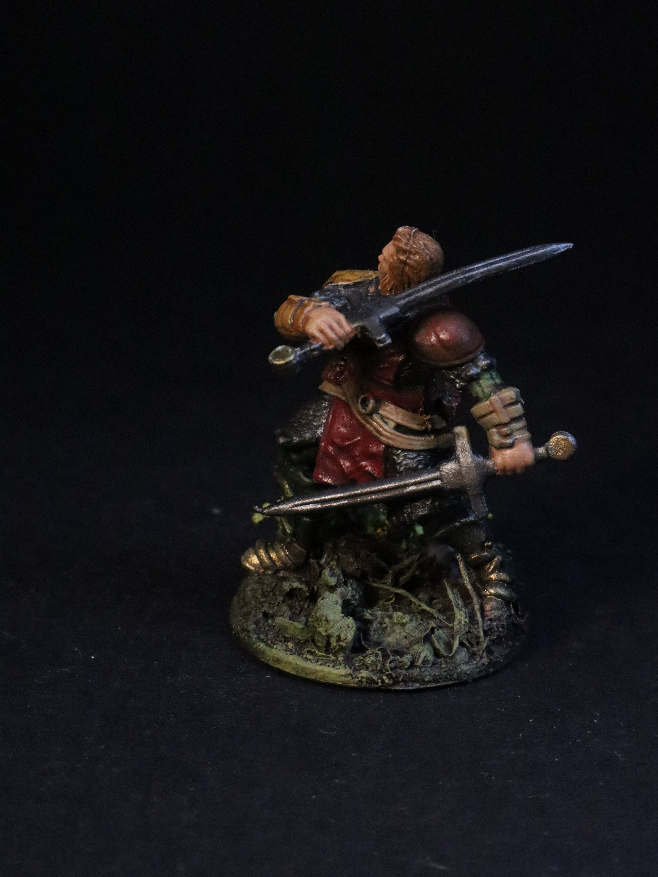 D&D Human Ranger, Warrior, Rogue Miniature, Dungeons and Dragons, Hand ...