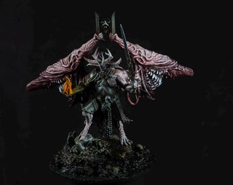 Praetor Character Commission painted army TTRPG Trench Crusade Heretic Role playing army warband reinforcements 3d printed model custom base