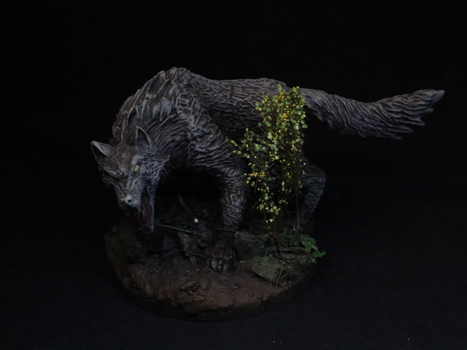 d-d-dire-wolf-miniature-dnd-dungeons-and-dragons-hand-etsy