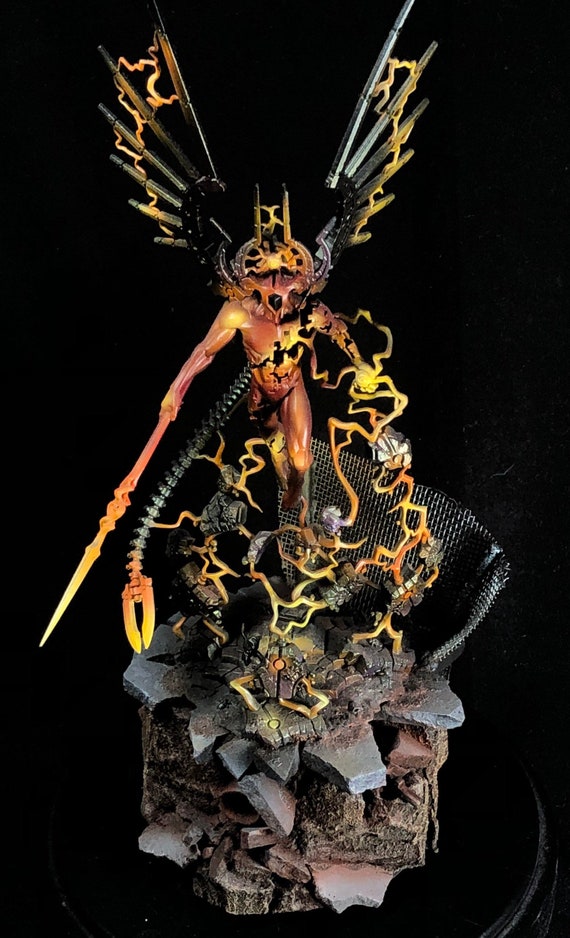 C'tan Shard of the Void Dragon Necron ミニチュア ハンドペイント
