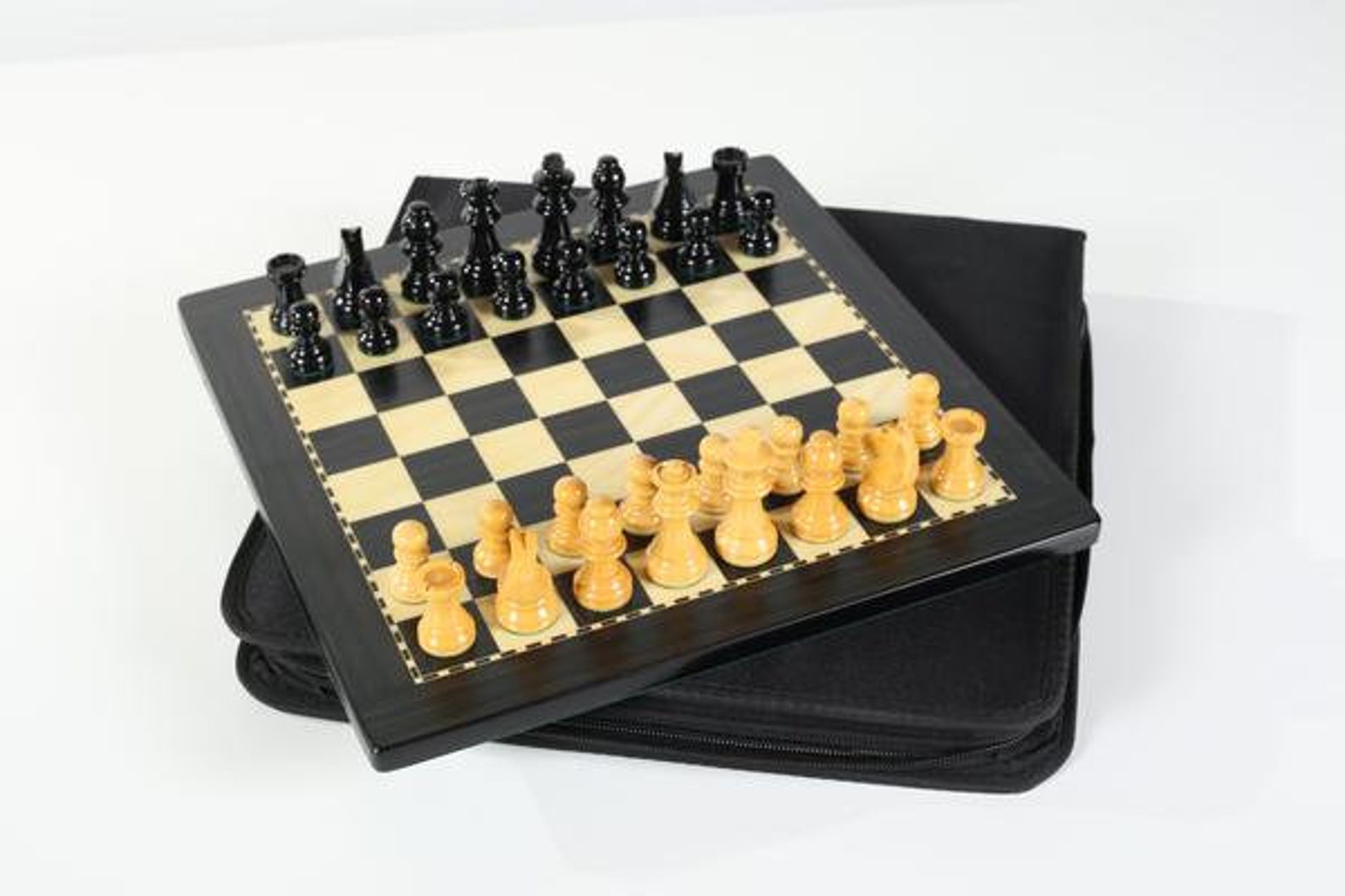 Handmade Portable Travel Chess Board Game Set for Kids and Etsy