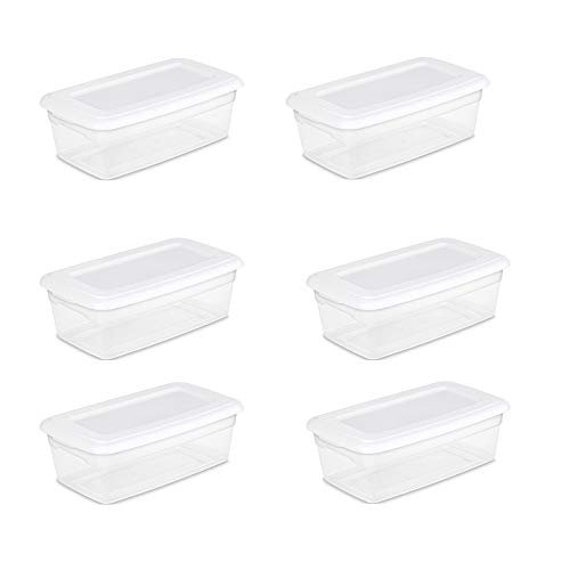 sterilite shoe box containers