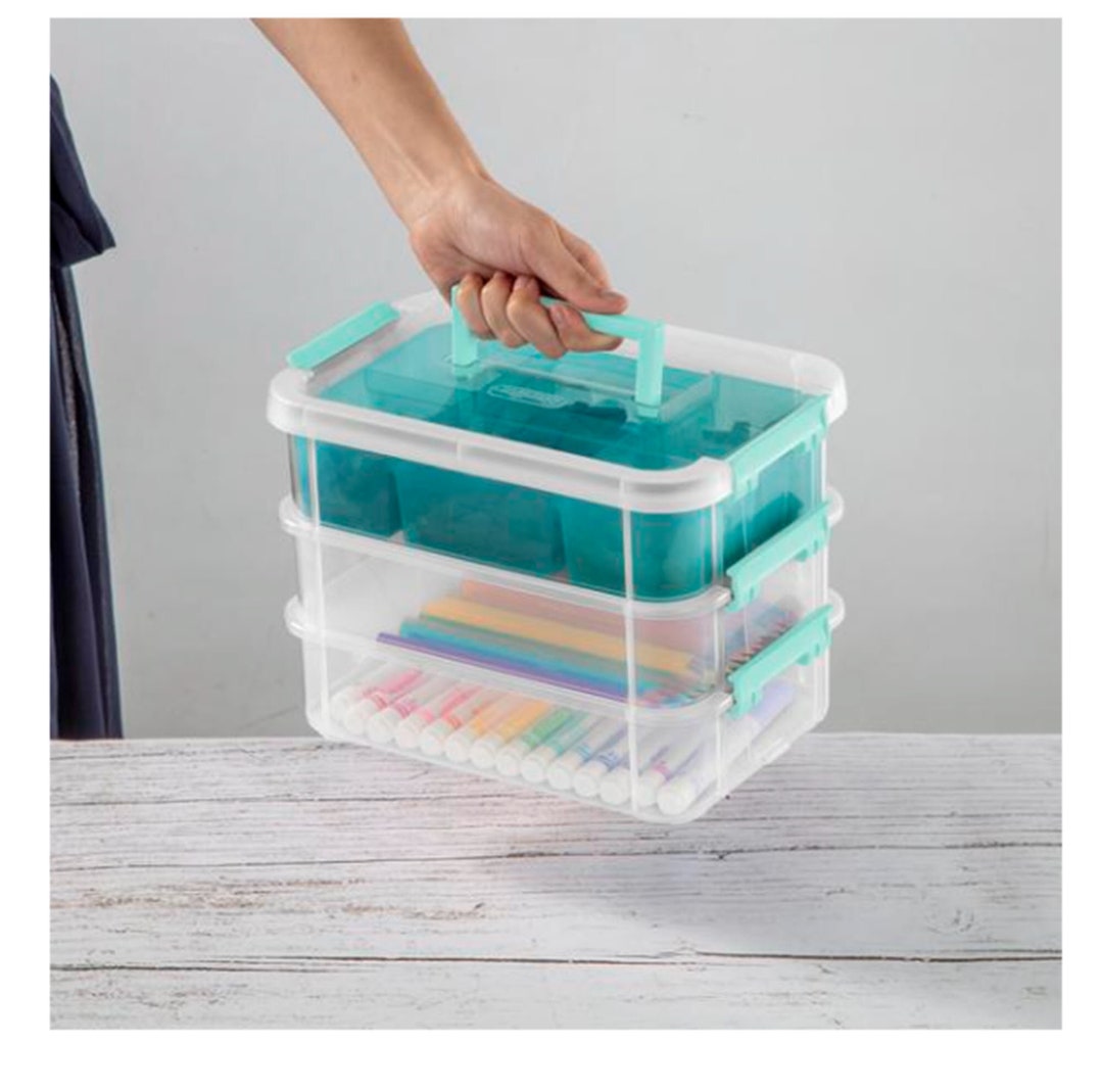 STERILITE Layer Stack & Carry Box, 105/8inch 1item Etsy