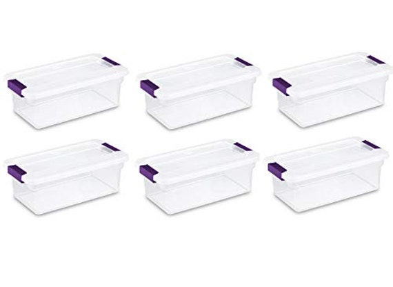 Sterilite 6 Qt./5.7 L Storage Box, White