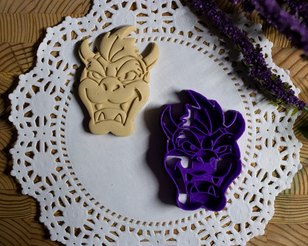 Super Mario Bowser Cookie Cutter Etsy