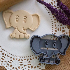 Cute Elephant Cookie Cutter