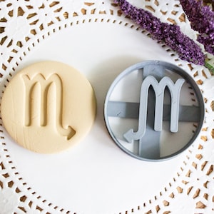 Zodiac Scorpio Symbol Cookie Cutter