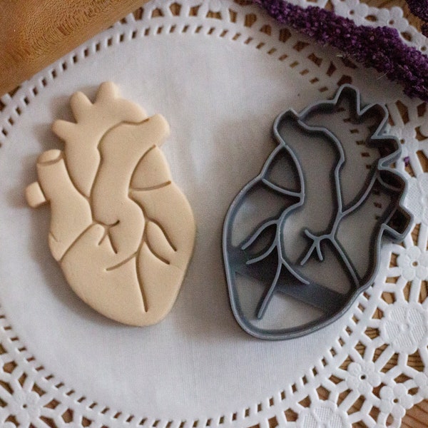 Human Heart Cookie Cutter