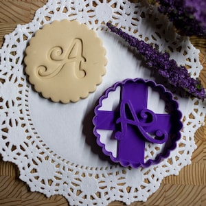 Fancy Letter Cookie Cutter