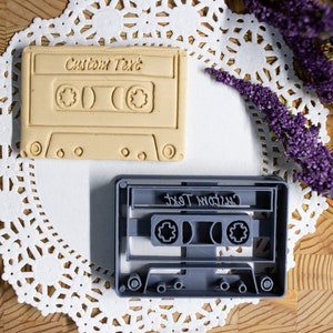 Custom Cassette Tape Cookie Cutter