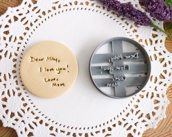 Custom Handwriting Cookie Cutter