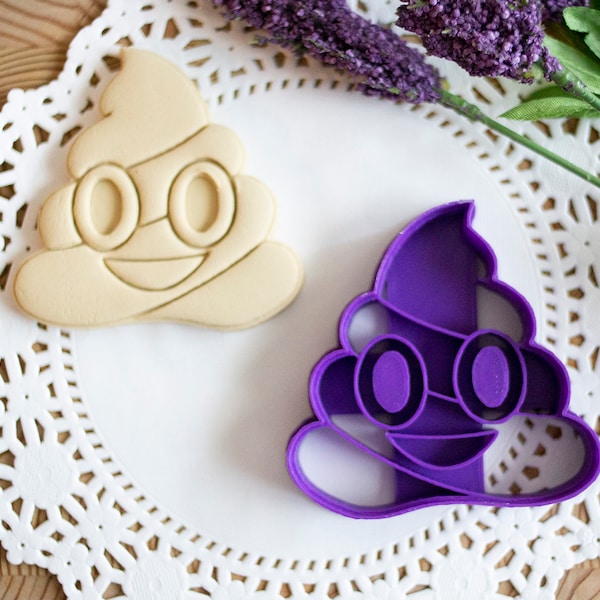 Poop Emoji Cookie Cutter