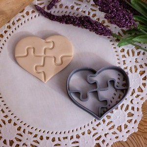 Autism Heart Cookie Cutter