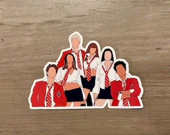 RBD Glossy Sticker, Rebelde Group, Weatherproof Pegatinas