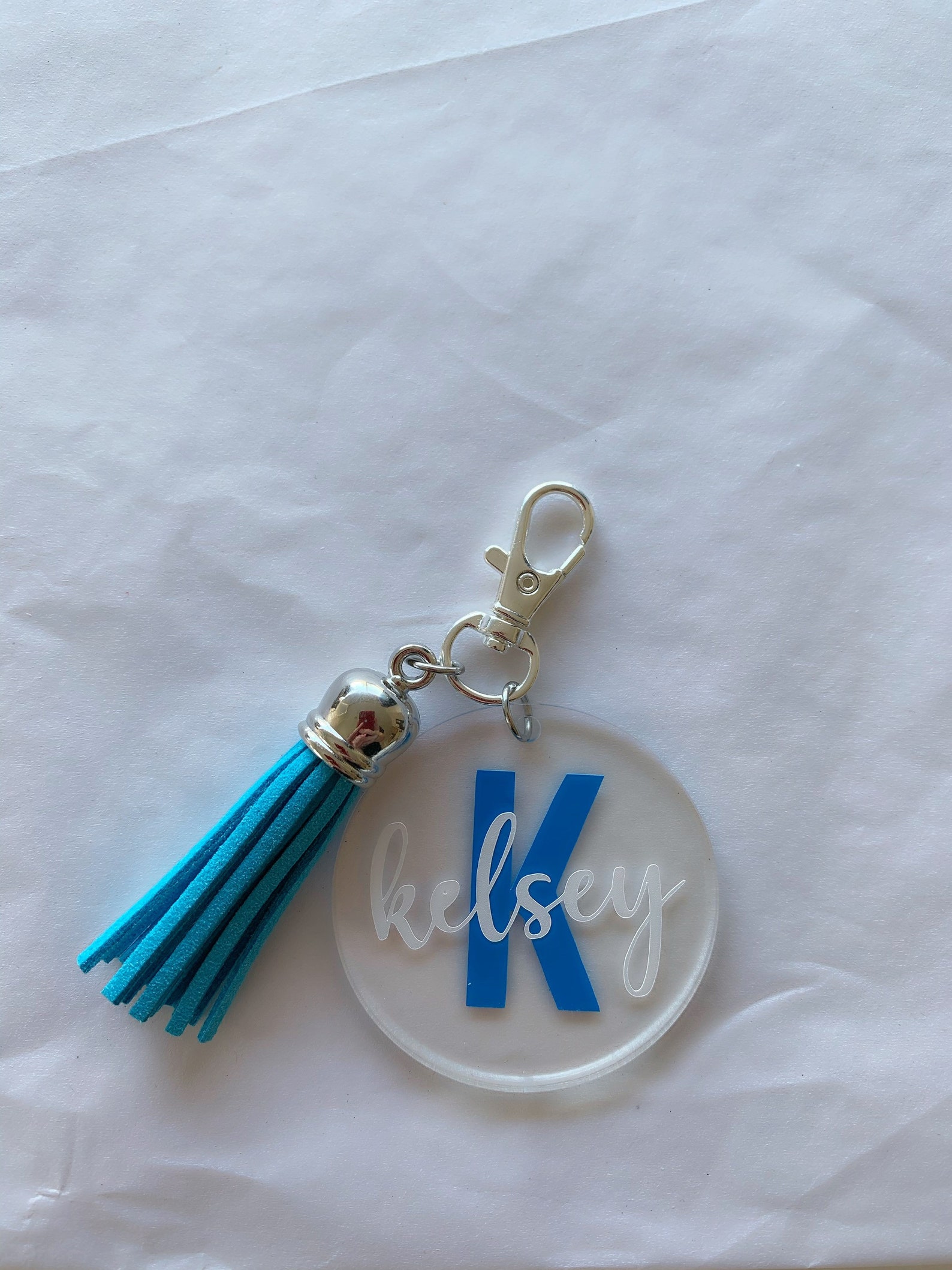Personalised acrylic KeyRings Etsy